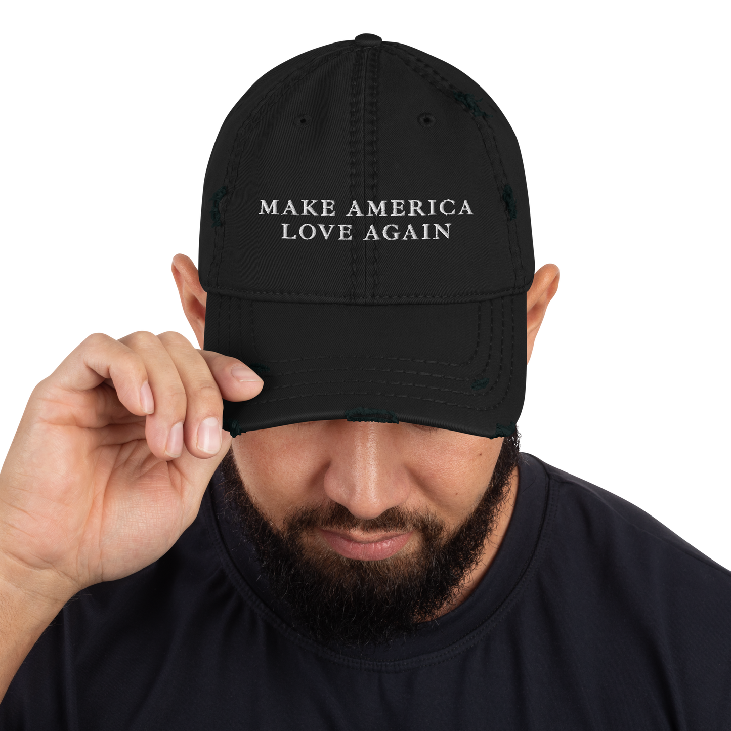 Distressed MALA Dad Hat