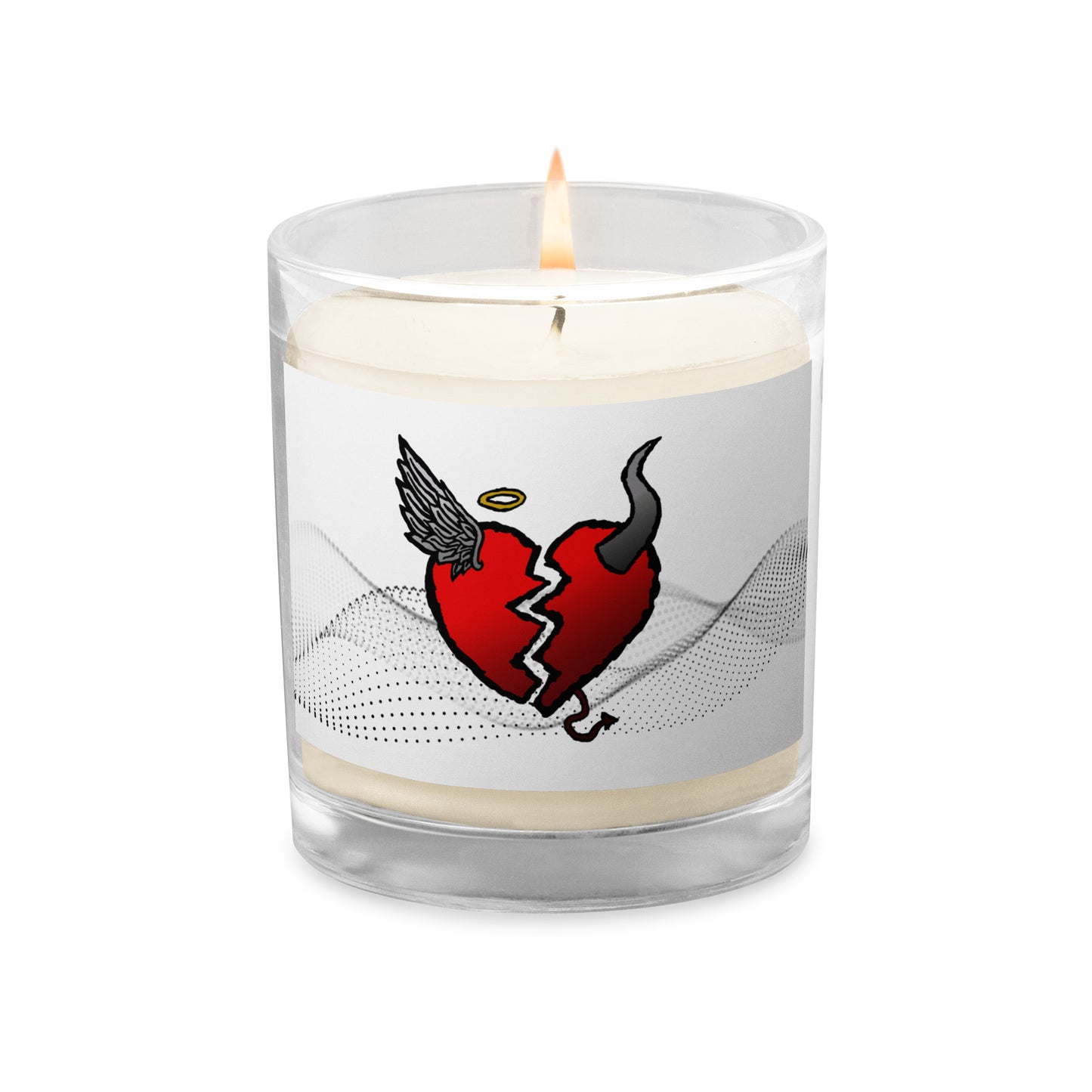 Glass Sad Boi wax candle