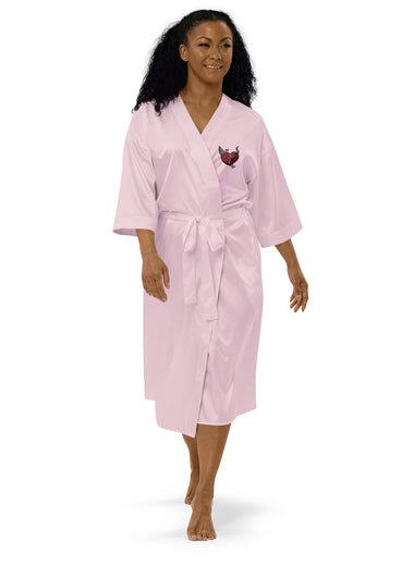 Sad Girl Satin robe