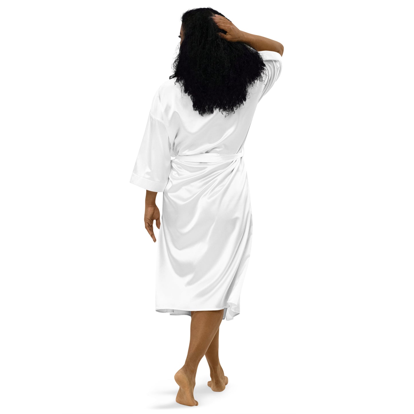 Sad Girl Satin robe