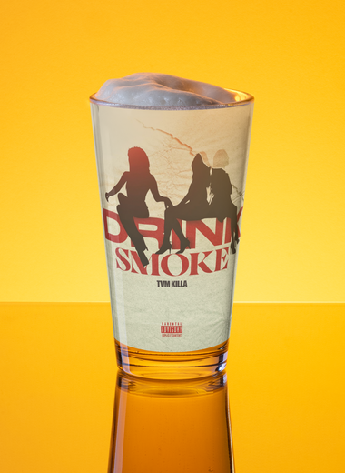 Drink Smoke Pint Glass