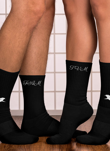 FAM All Black Sock