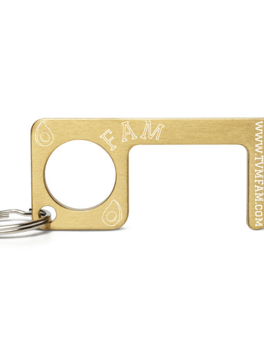 FAM Engraved Brass Touch Tool