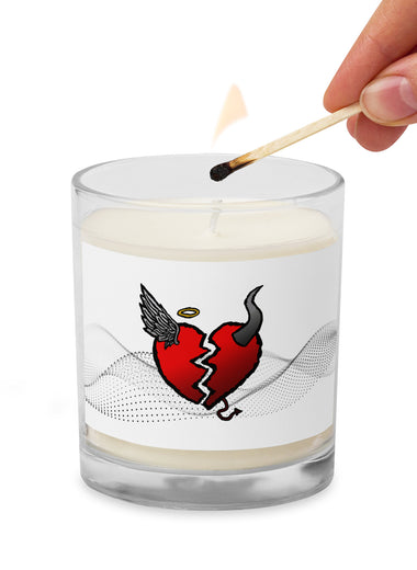 Glass Sad Boi wax candle